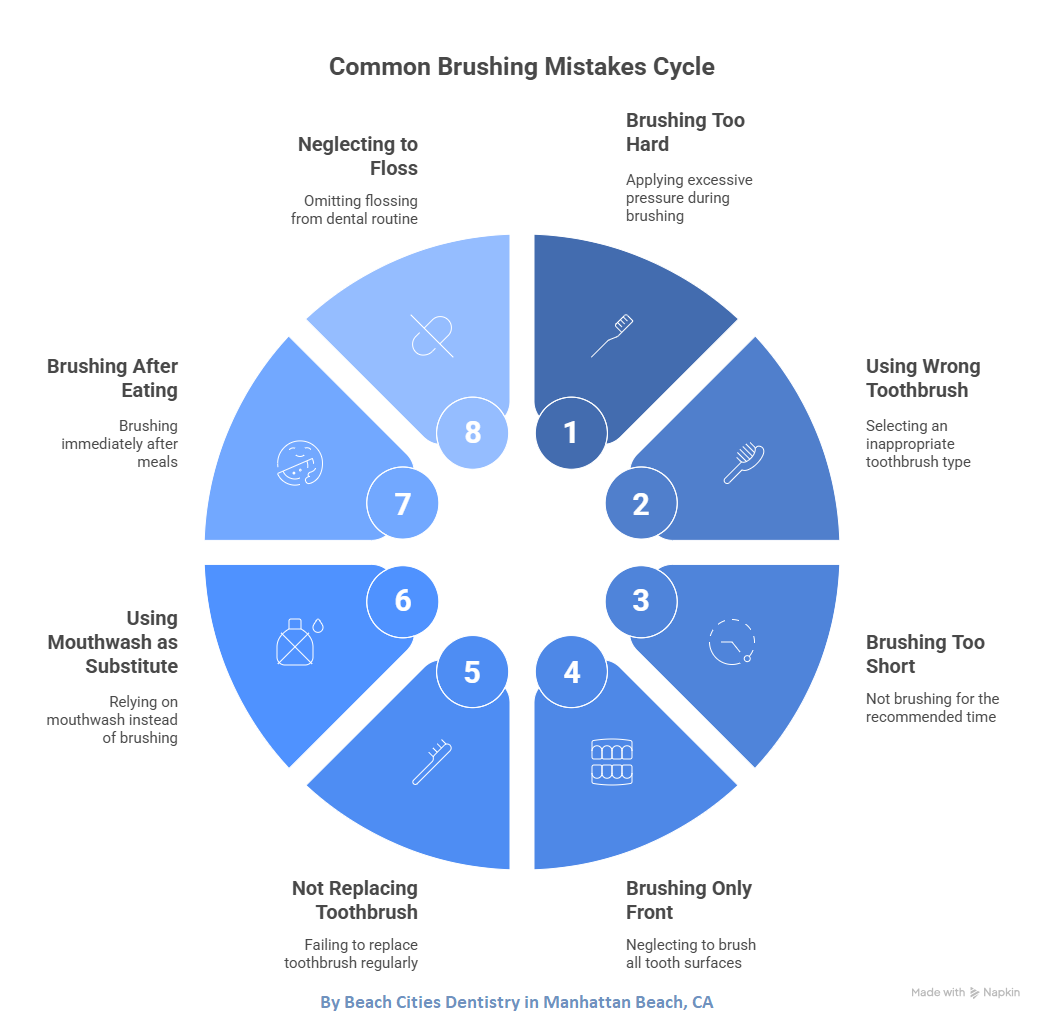 Common Brushing mistakes